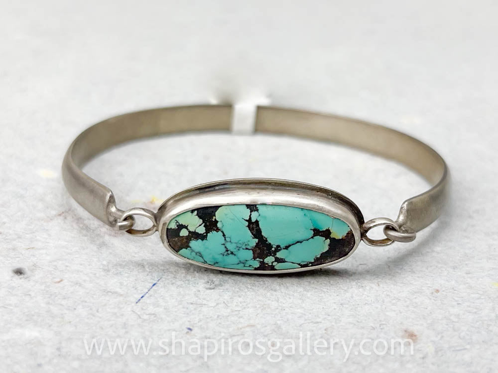 Turquoise Tension Cuff Bracelet