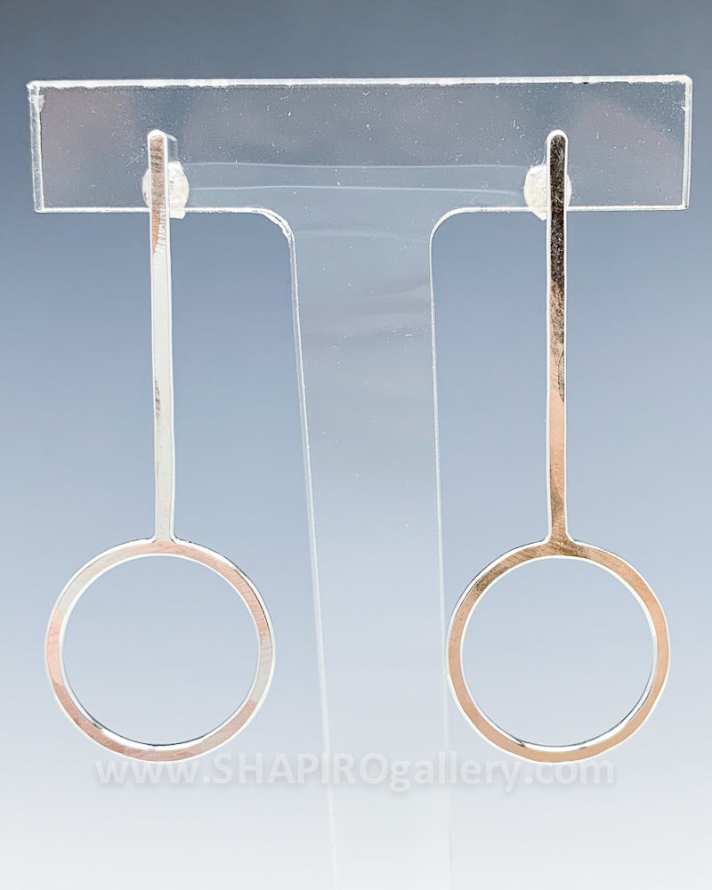 Pendulum Stud Earrings