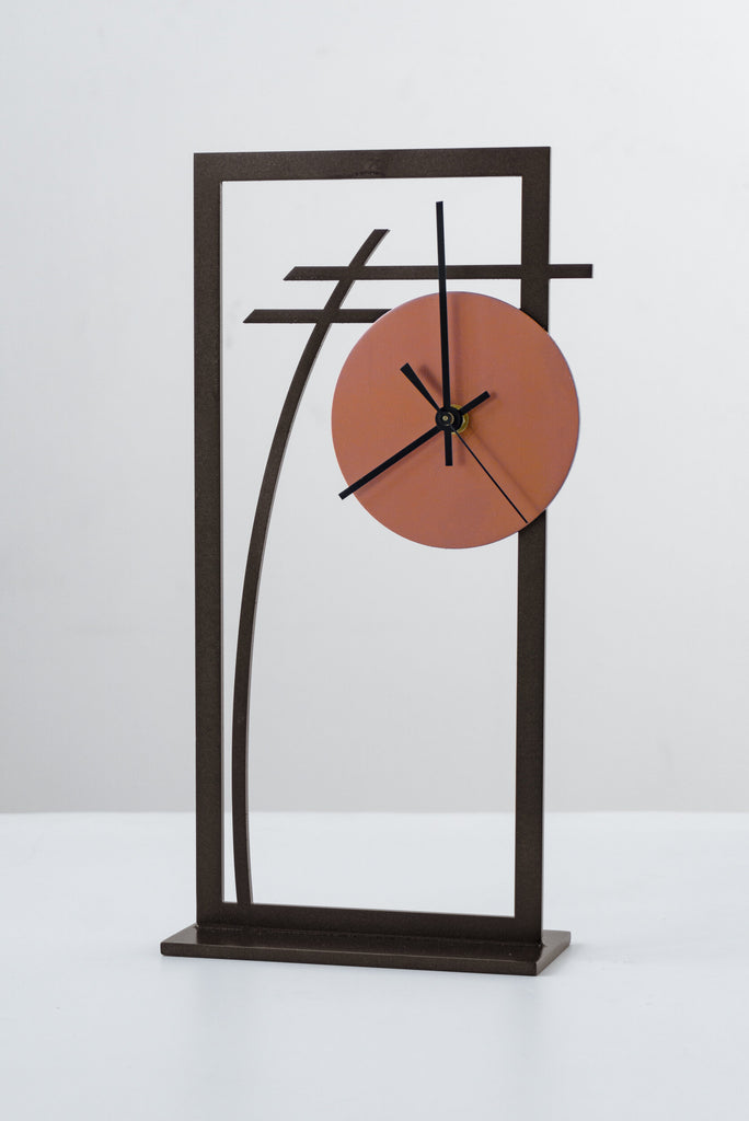 Time Frame Tabletop Clock