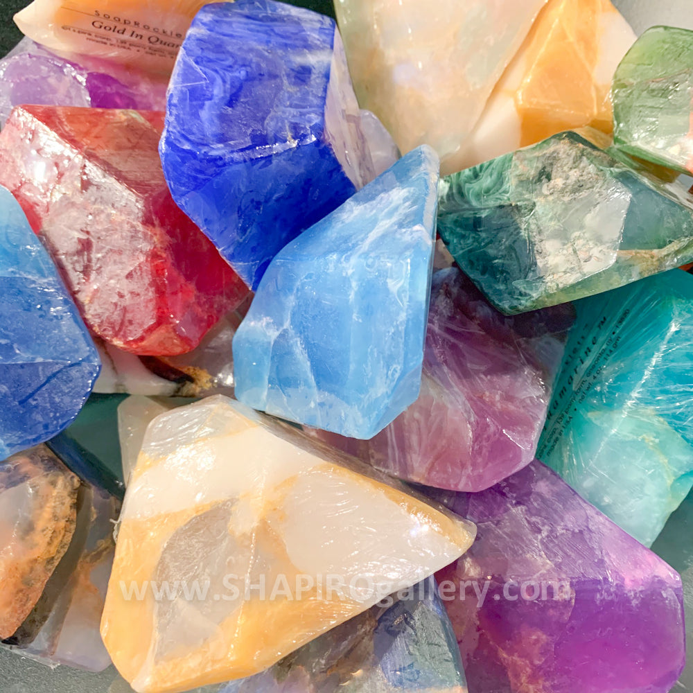 Set of Three Soap Rocks SHAPIRO'S Gallery