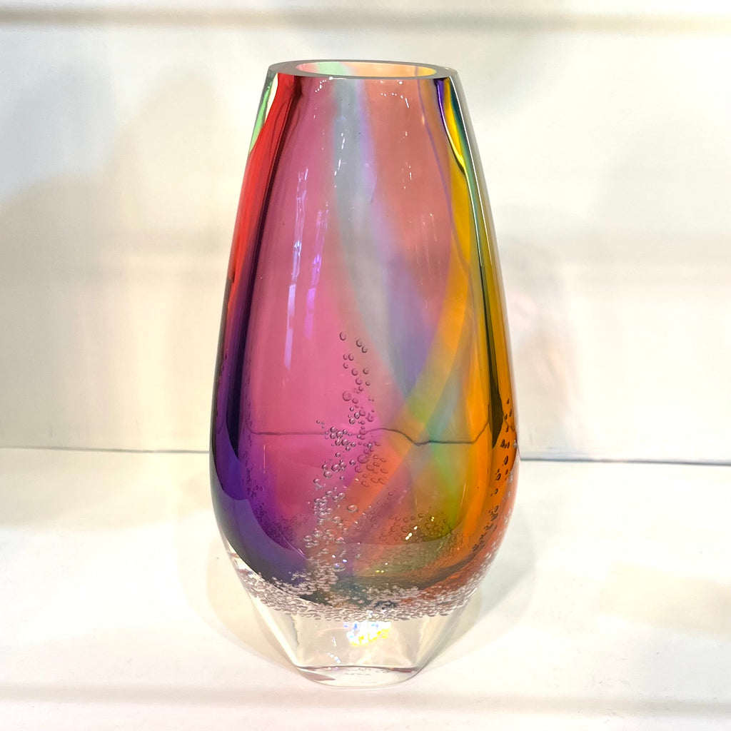 Teardrop Small Mouth Vase Aurora