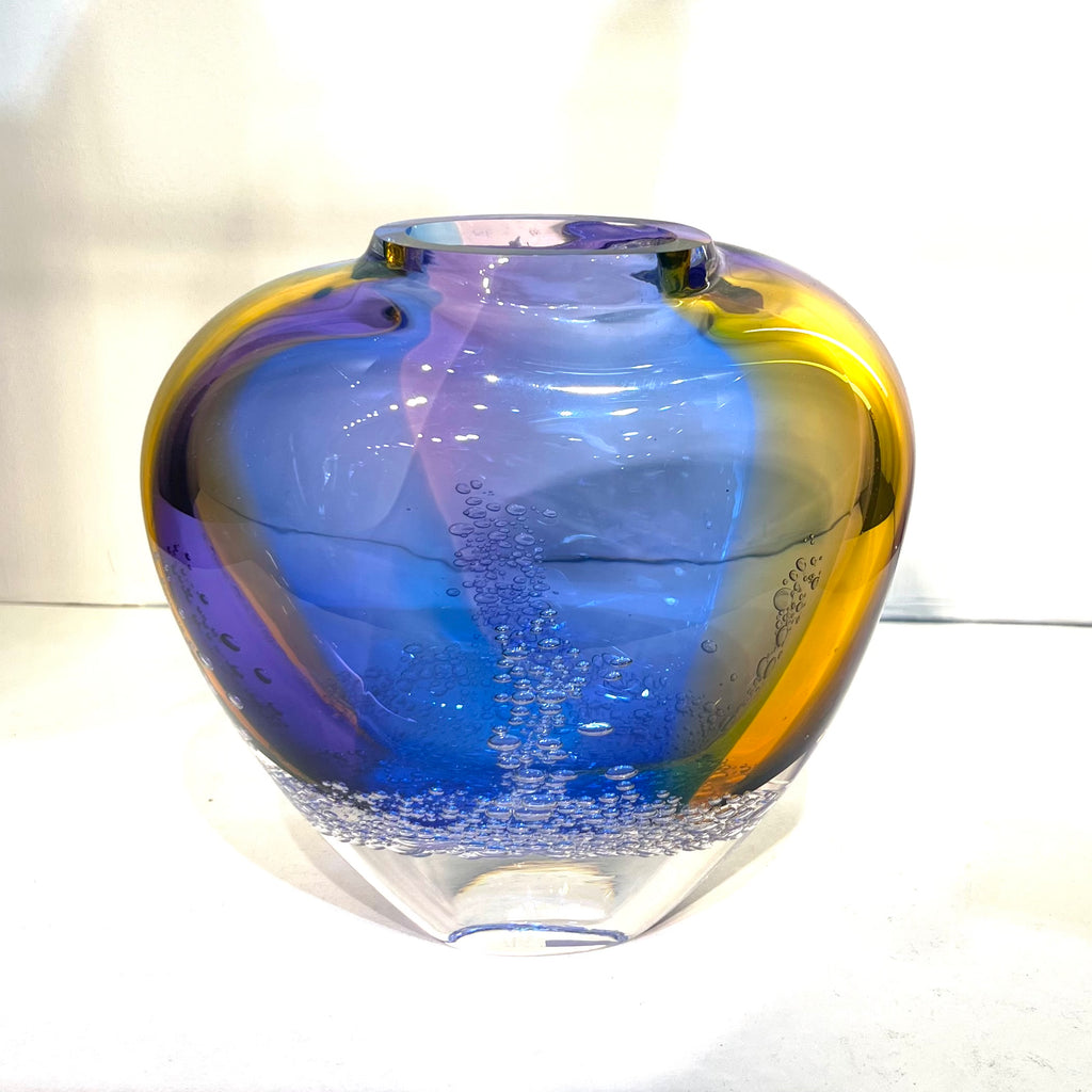 Small Closed- Mouth Vase Royal Gems