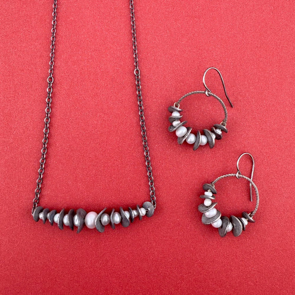Oxidized Pearl Set (sold individually)