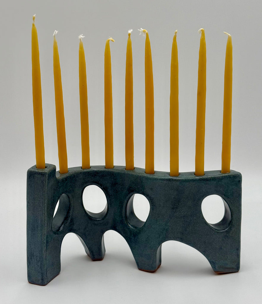 Industrial Chic Menorah