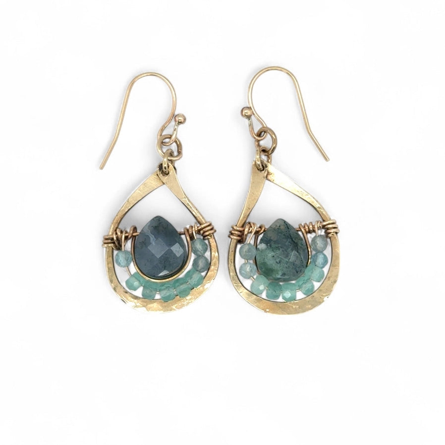 Seaweed Drop Earrings