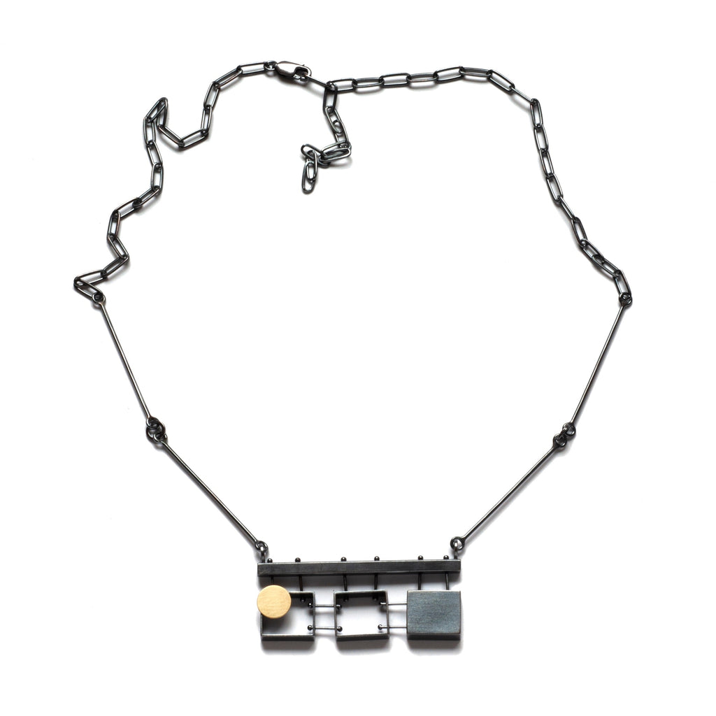 Three Rectangles Necklace