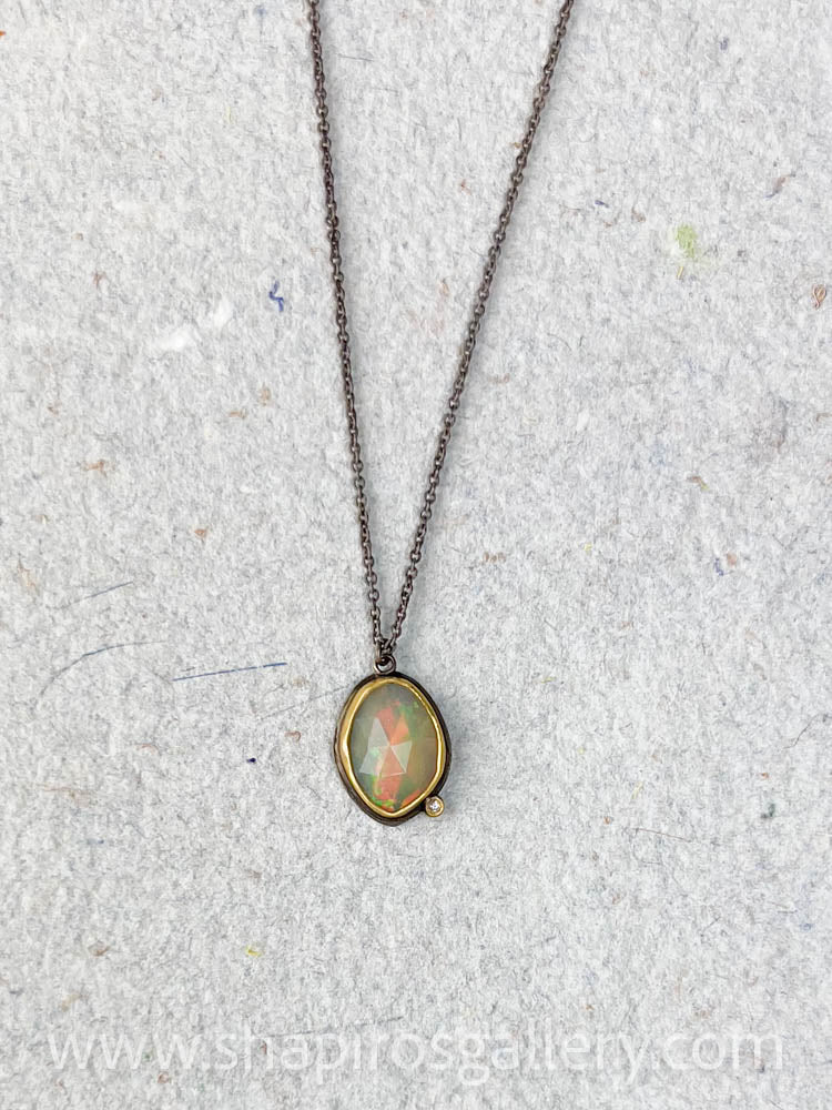 Ethiopian Opal Necklace