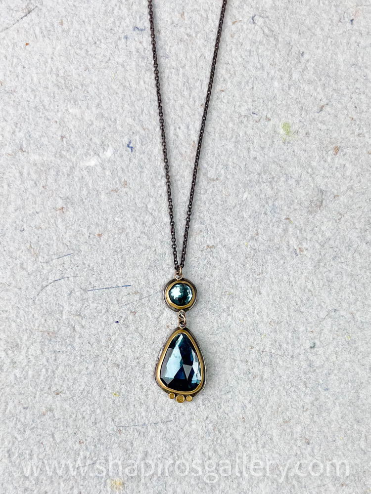 London Blue Topaz Necklace