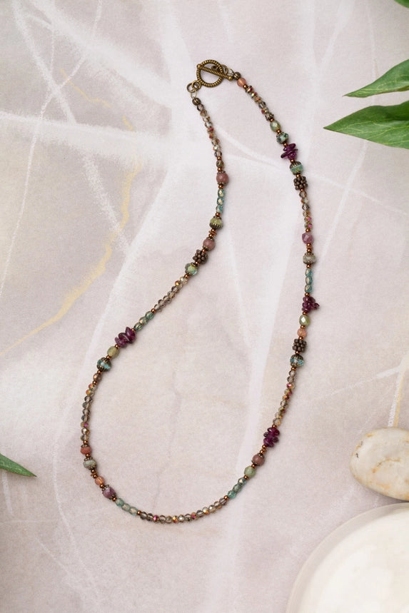 Mauve Necklace