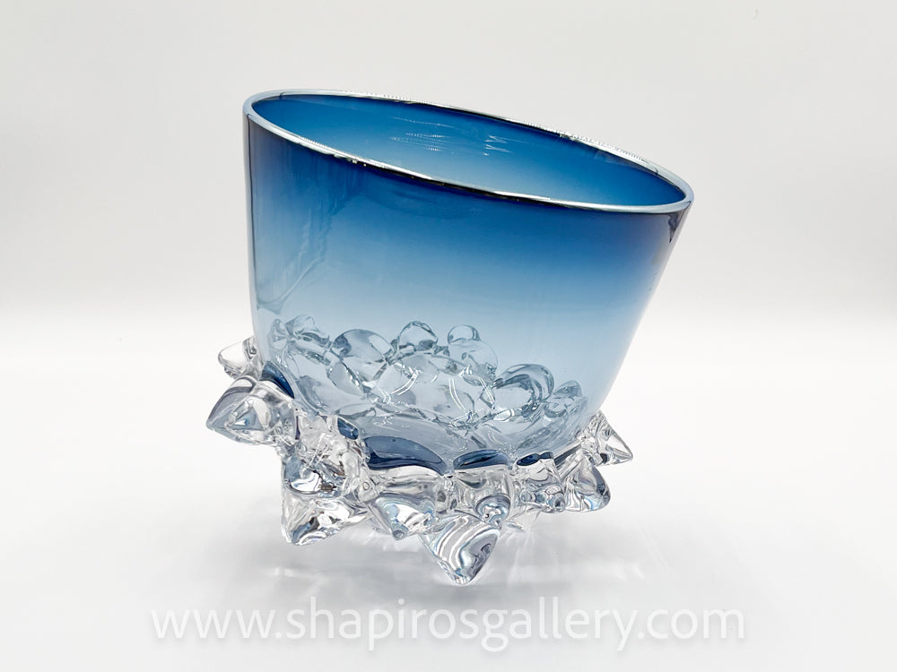 Pacific Blue Thorn Bowl - 7"