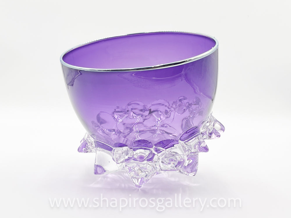 Amethyst Thorn Bowl - 7"