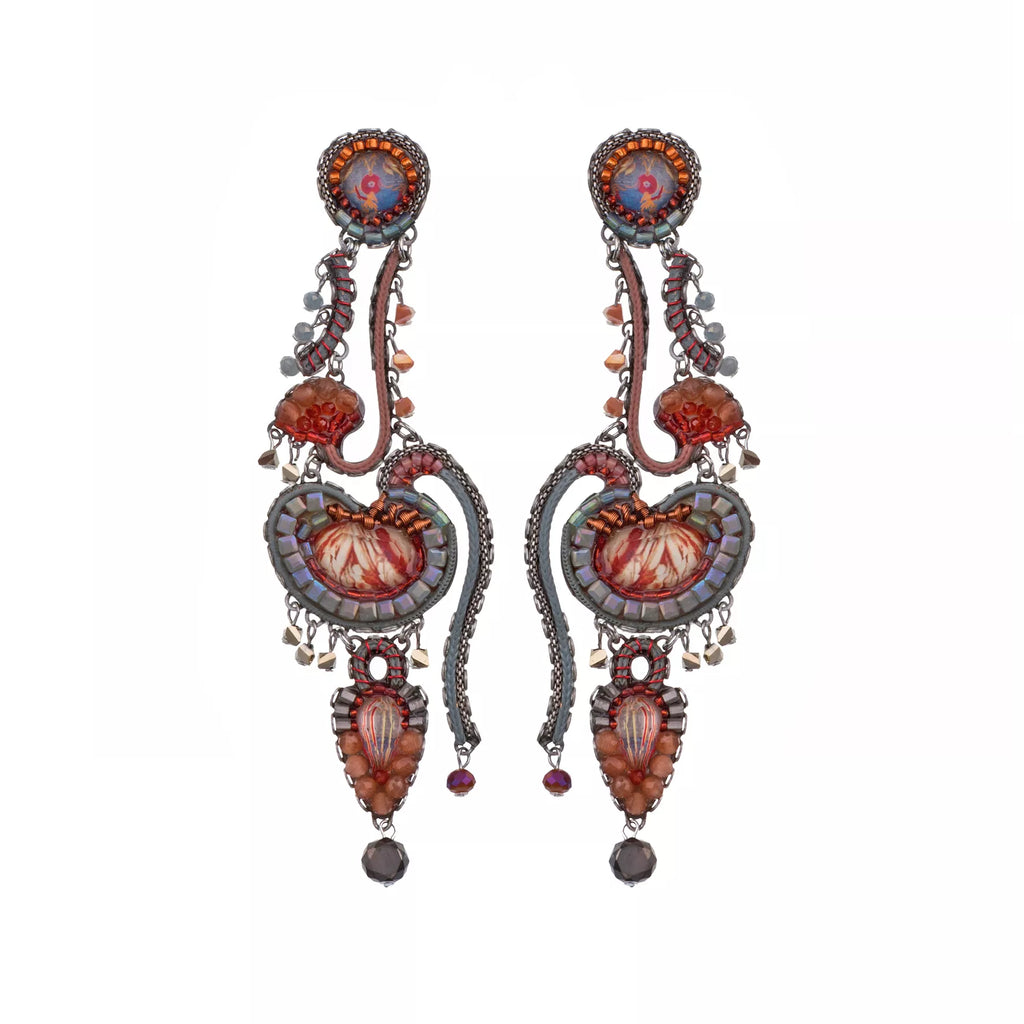 Prita Earrings - Ginger Spice