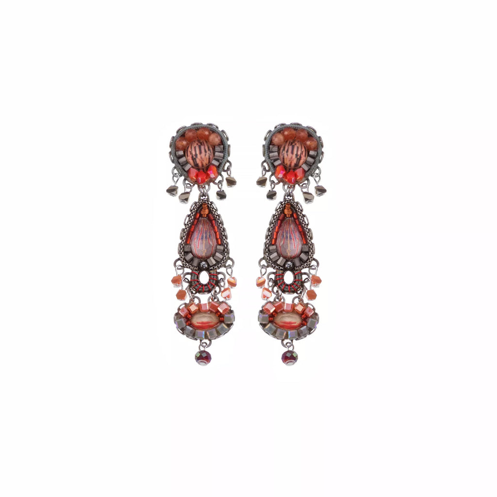 Lenna Earrings - Ginger Spice