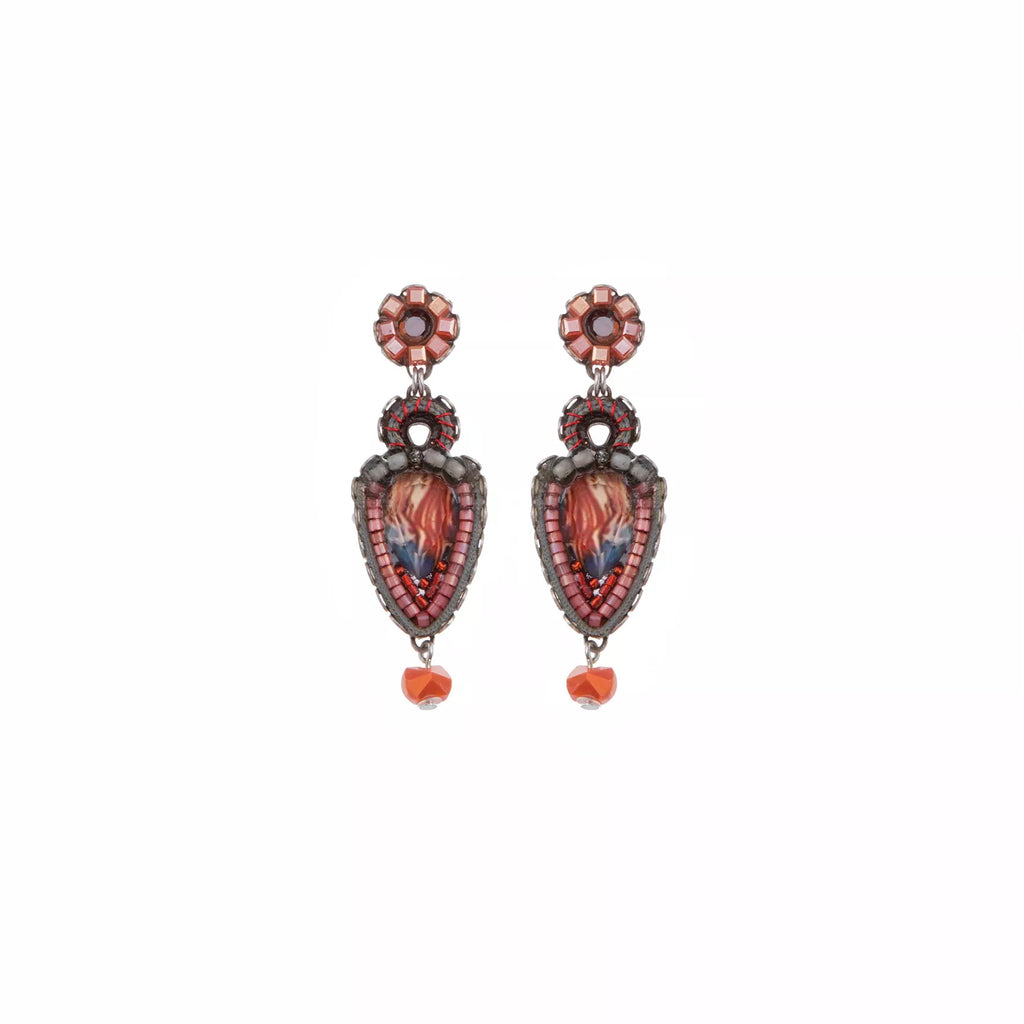 Dara Earrings - Ginger Spice