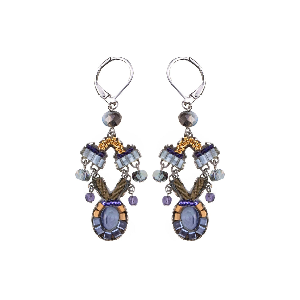 Dangling Earrings - Mystical Grape