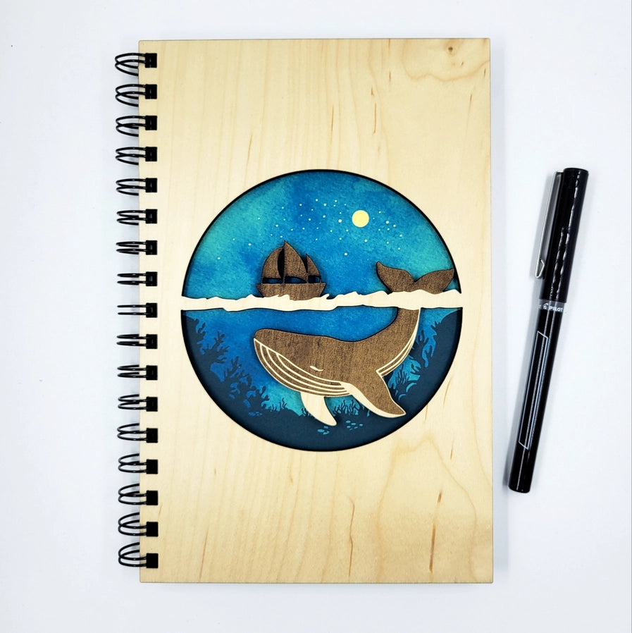 Sea Voyage Wood Journal