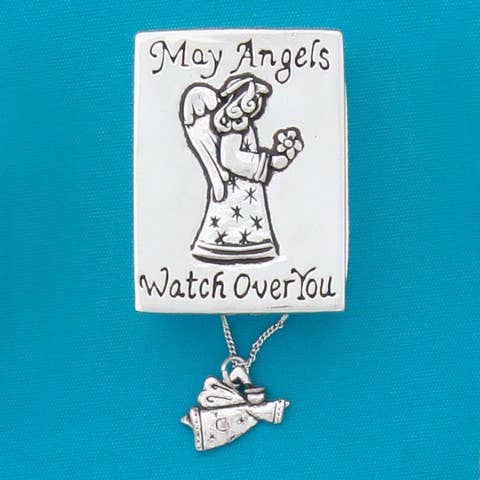 May Angels Wish Box W/ Angel Necklace