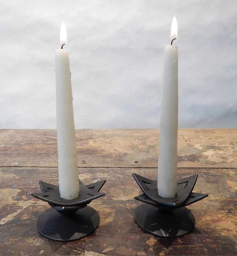Sabbath Star Candle Holders