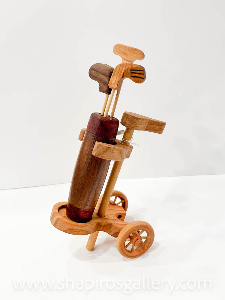 Golf Club Bag Sculpture