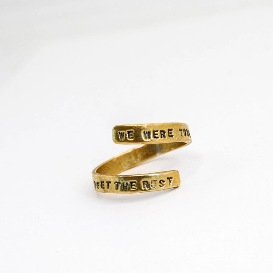 We Were Together Wrap Ring