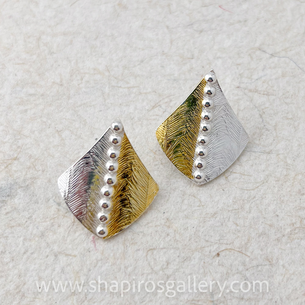Shield Diamond Shaped Earrings