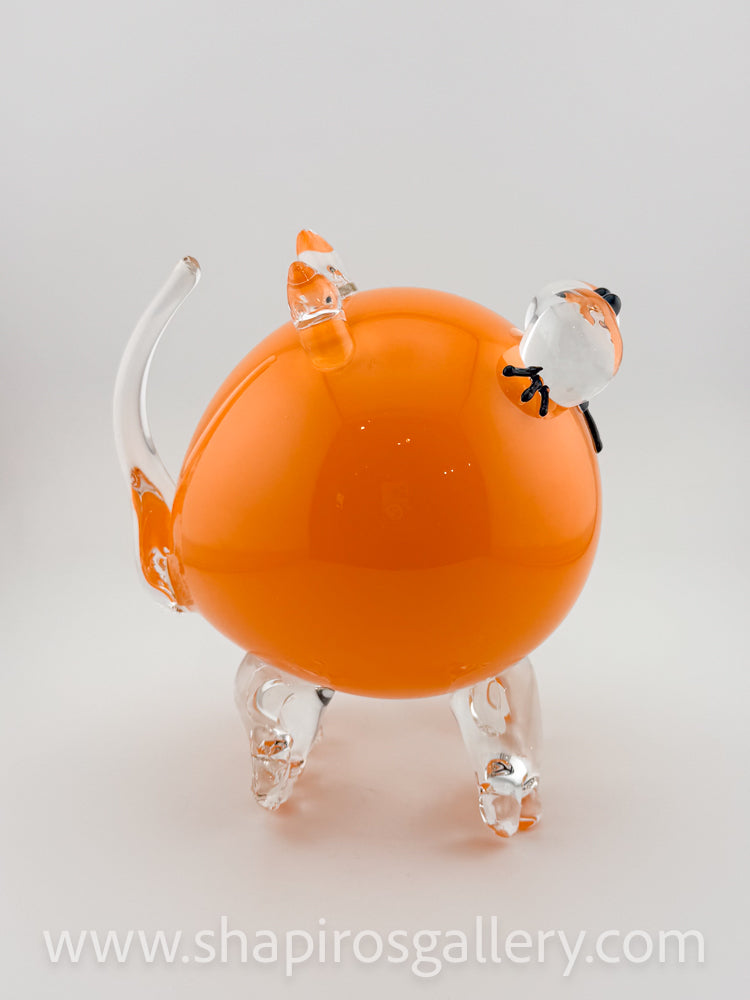 Blown Glass Kitten