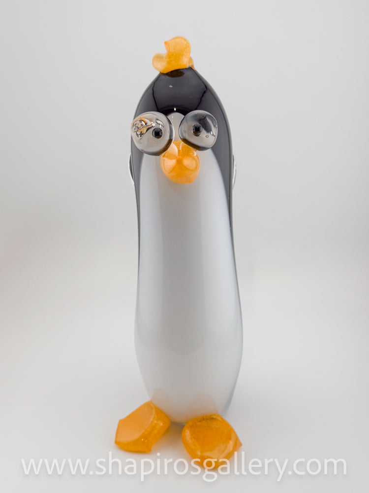 Blown Glass Penguin