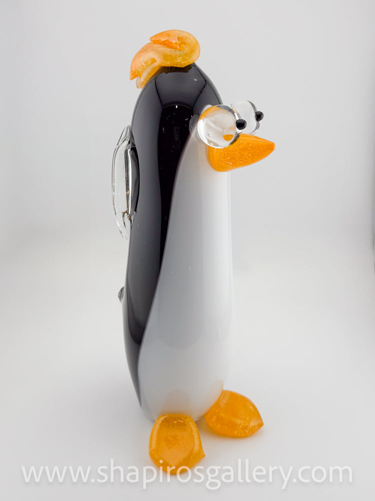 Blown Glass Penguin