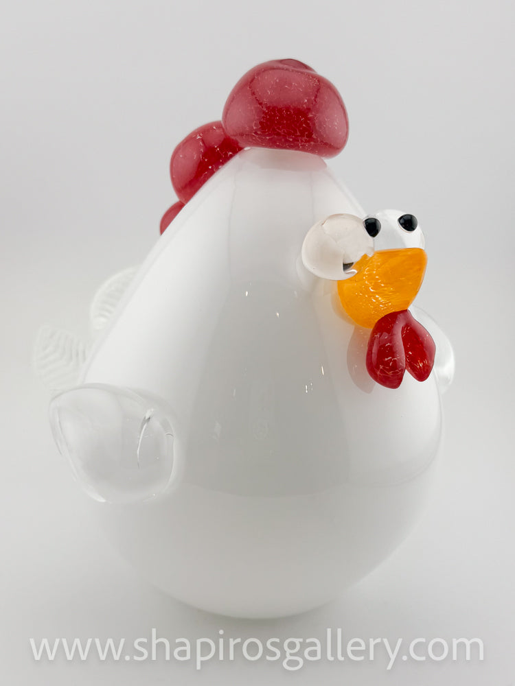 Blown Glass Chicken
