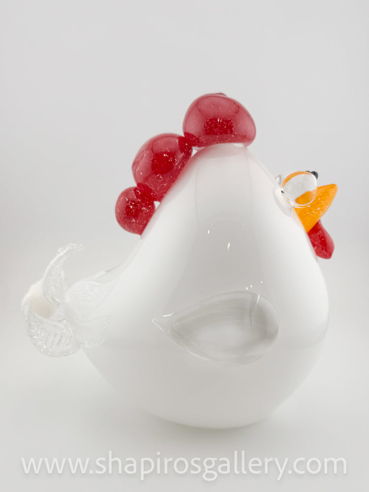 Blown Glass Chicken