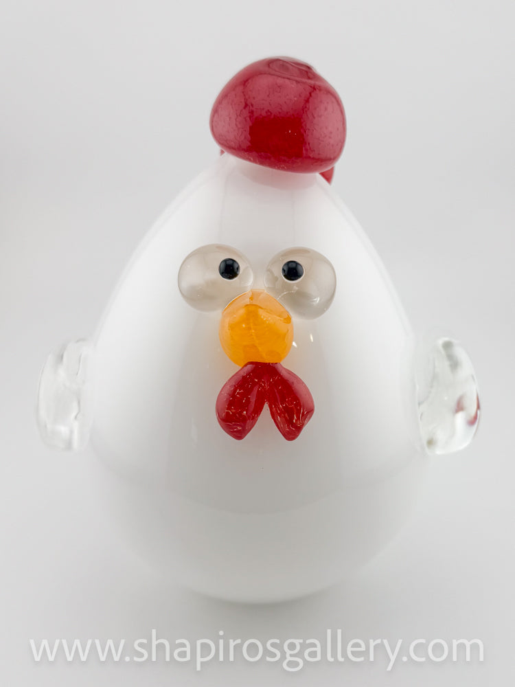 Blown Glass Chicken