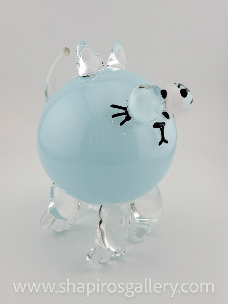 Blown Glass Kitten