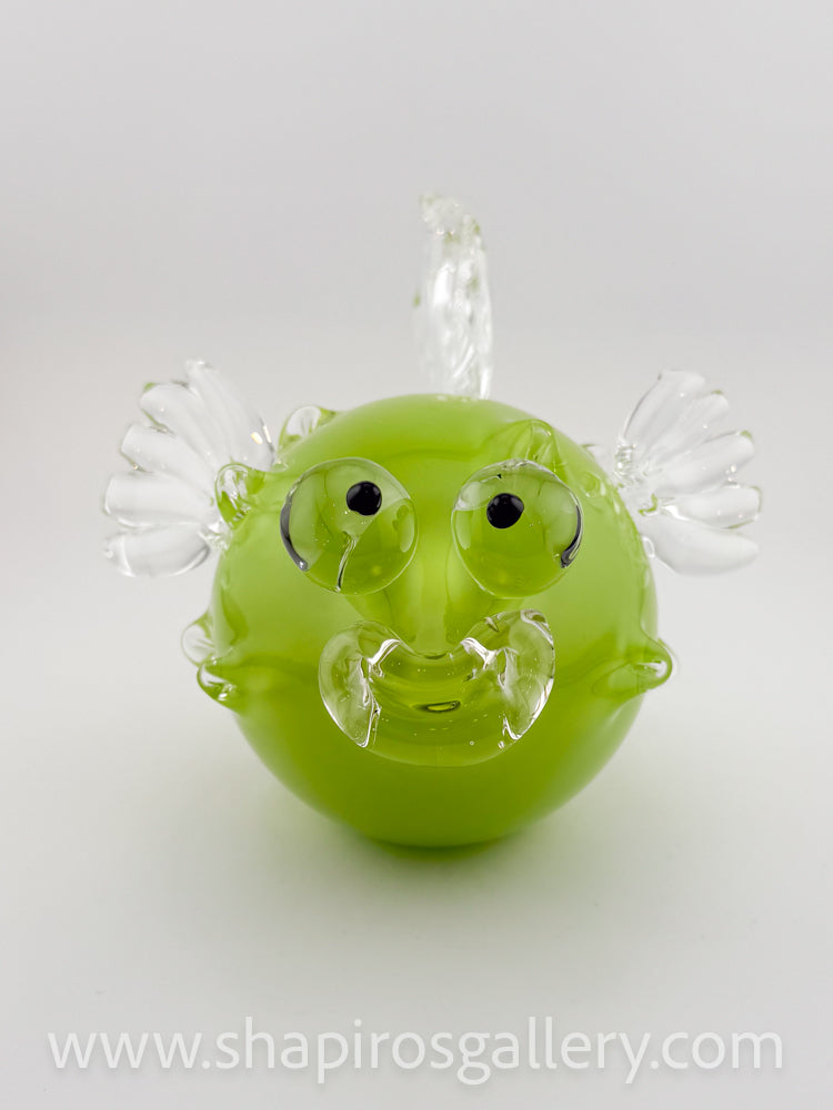Blown Glass Puffer Fish