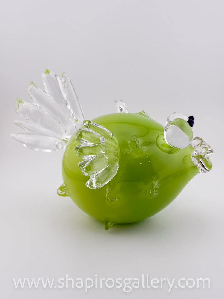 Blown Glass Puffer Fish