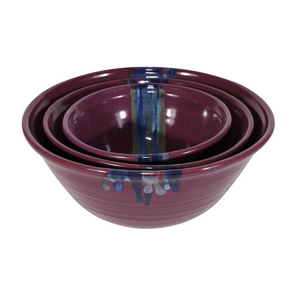 Nesting Bowls - Set of 3 Purple Passion