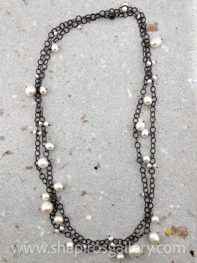 Long Pearl Necklace