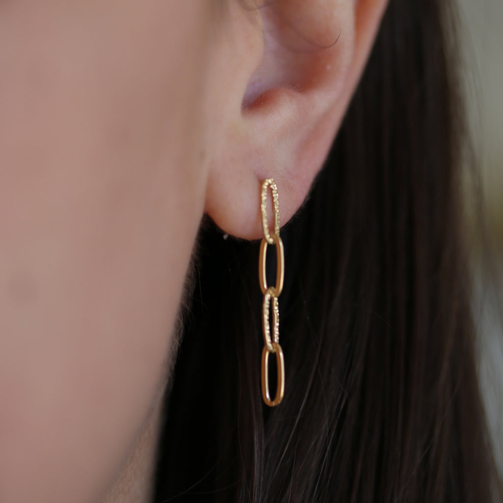 Long Linked Earrings