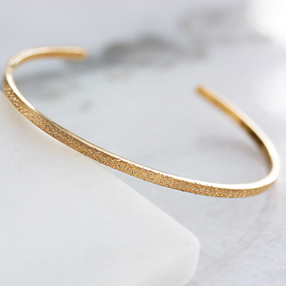 Narrow Cuff | Diamond Dusted