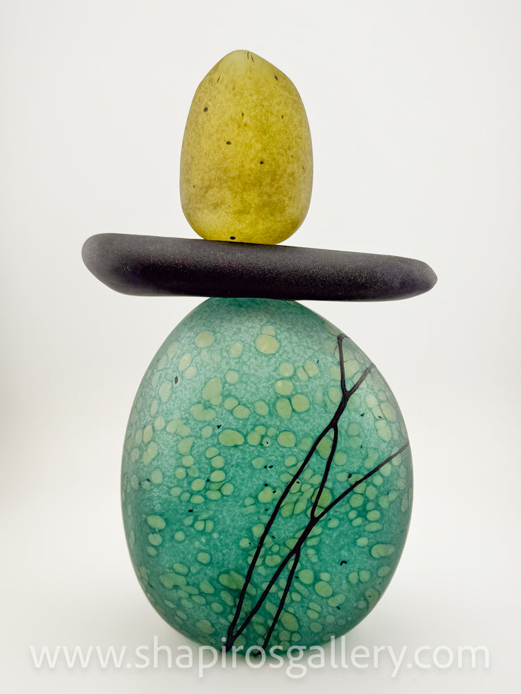 Blown Glass Cairn