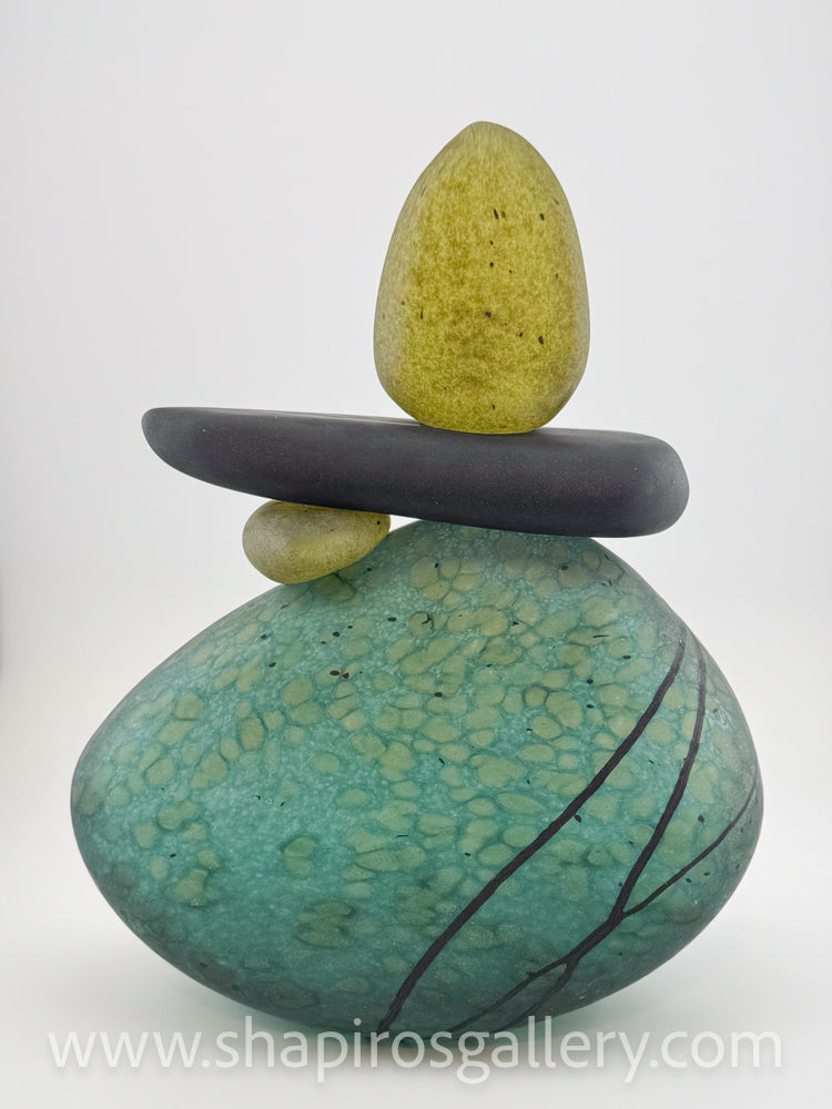 Blown Glass Cairn