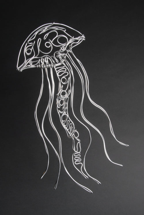 Large Jellyfish Wall Sculpture