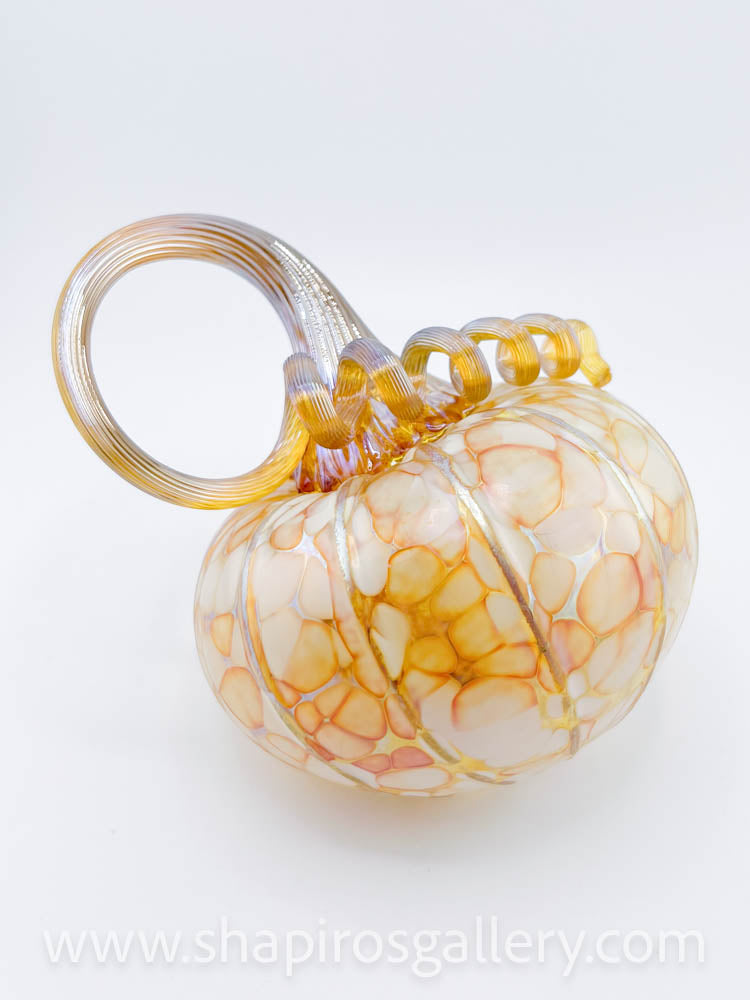 Ivory Medium Tilt Pumpkin