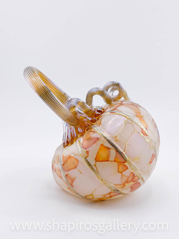 Ivory Small Tilt Pumpkin