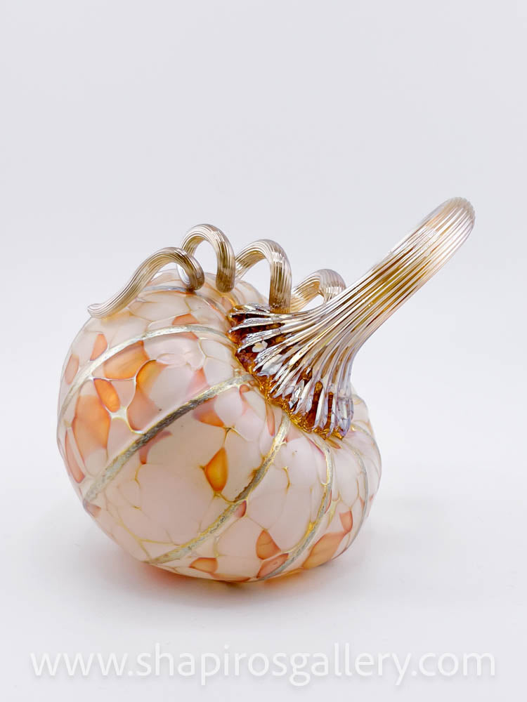 Ivory Small Tilt Pumpkin