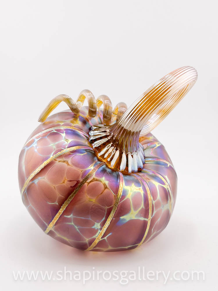 Amethyst Medium Tilt Pumpkin