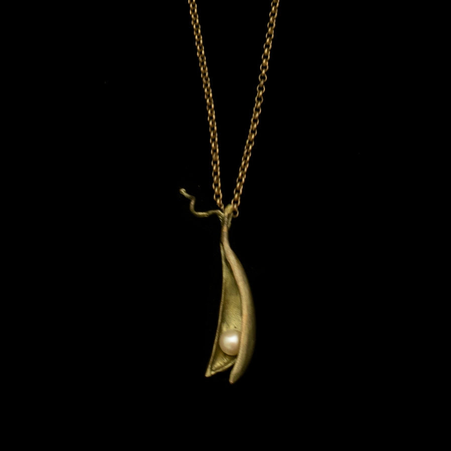 Pea Pod 1 Pearl Necklace