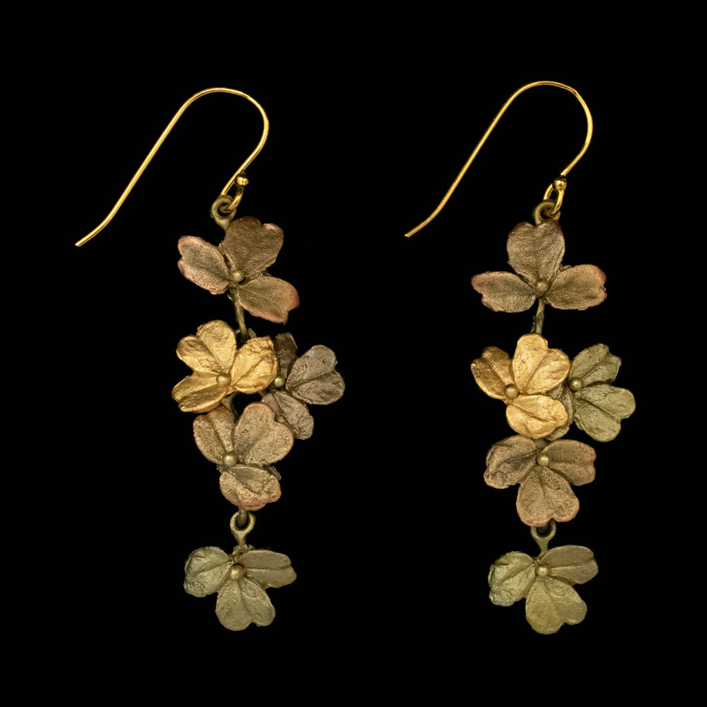 Wood Sorrel Wire Earrings