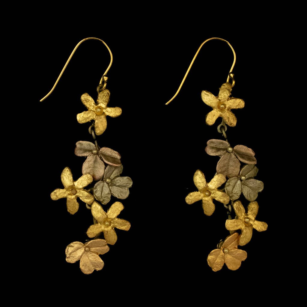 Wood Sorrel Statement Wire Earrings