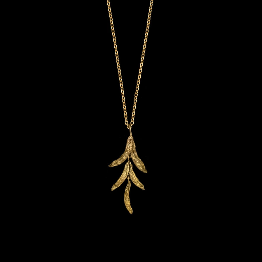 Hosta Pod Necklace