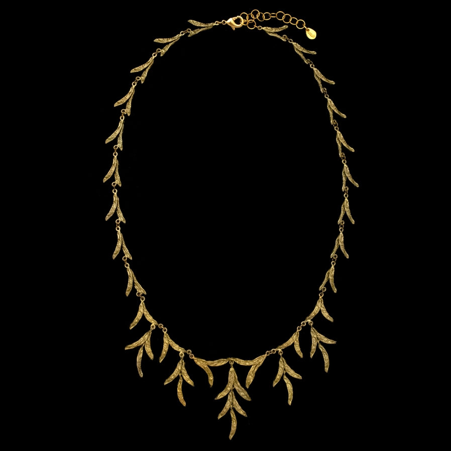 Hosta Pod Statement Necklace